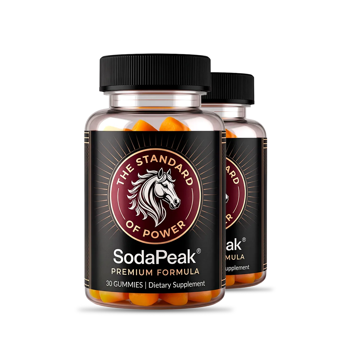 SodaPeak Men's Wellness Supplement Bottle